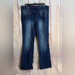 💵Urban Outfitters BDG Extended Tab Women's Blue Jeans Size 31